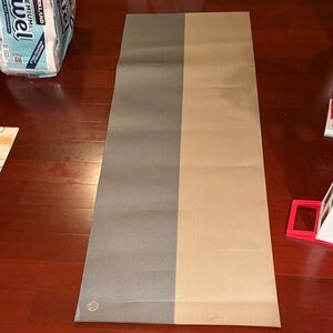 Manduka Gray and Tan Yoga Mat